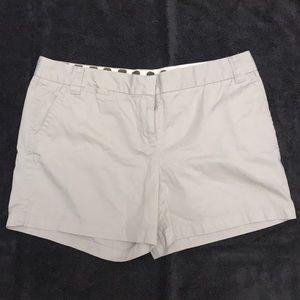 J. Crew City Fit Chino Shorts